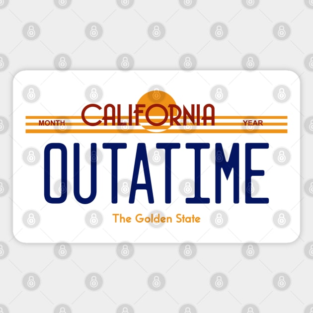 Outatime Vintage Art Magnet by San Studios Company